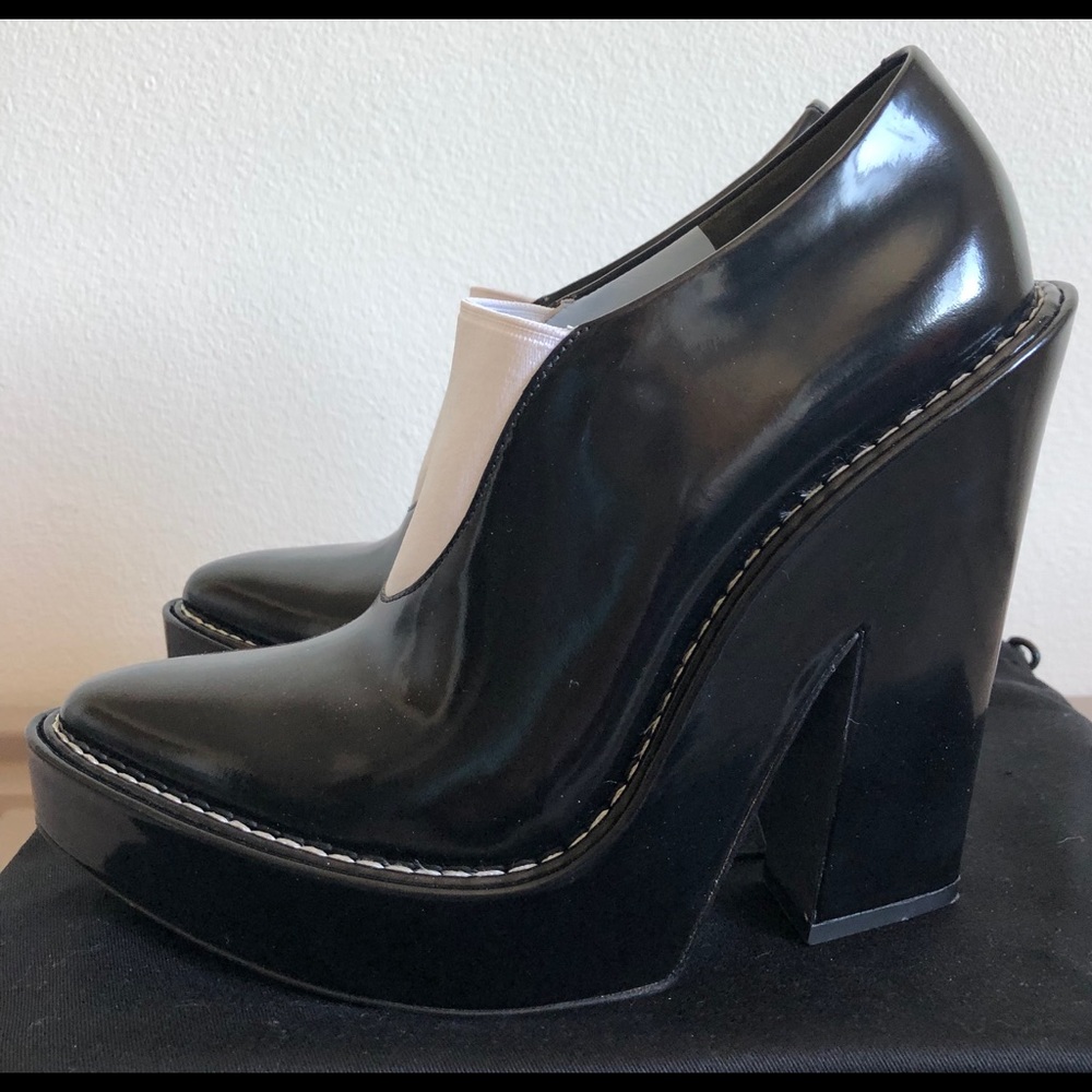 Alexander Wang Black Marine Leather Pumps 39 - Picture 6 of 8
